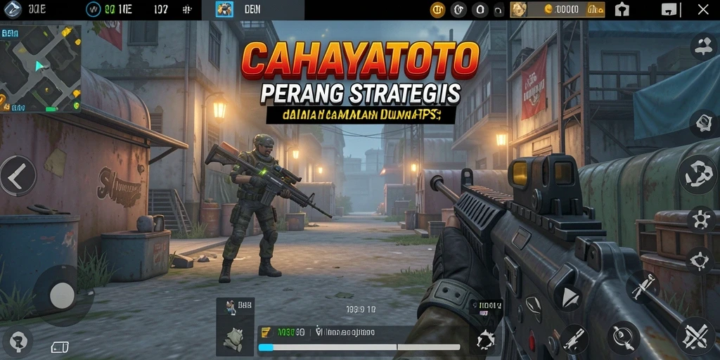 Screenshot menampilkan aksi intens dalam permainan CAHAYATOTO.