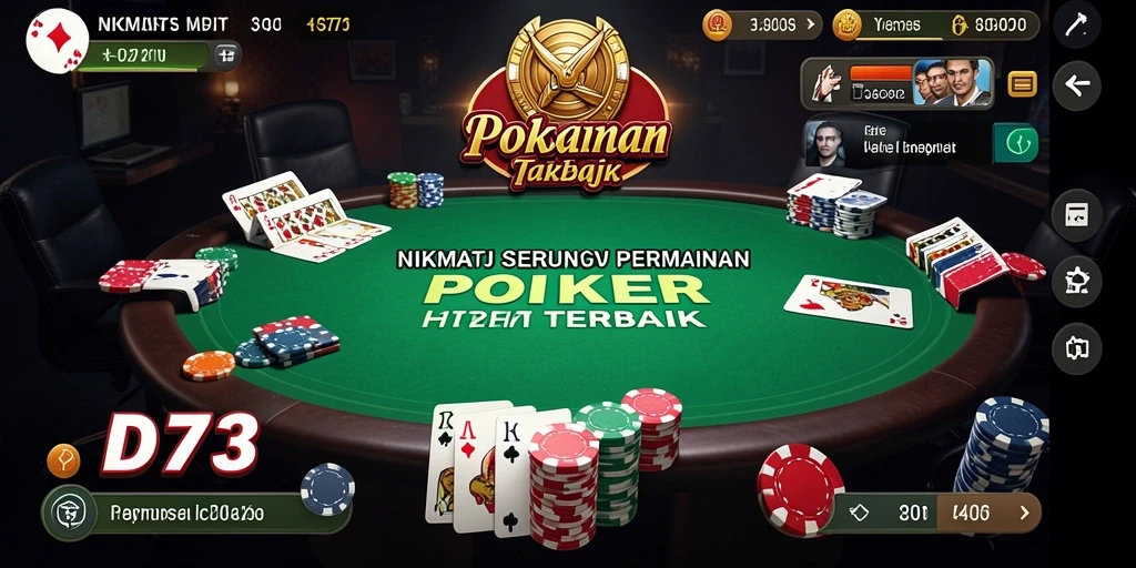 Tampilan menarik dari gameplay D73 yang penuh warna.