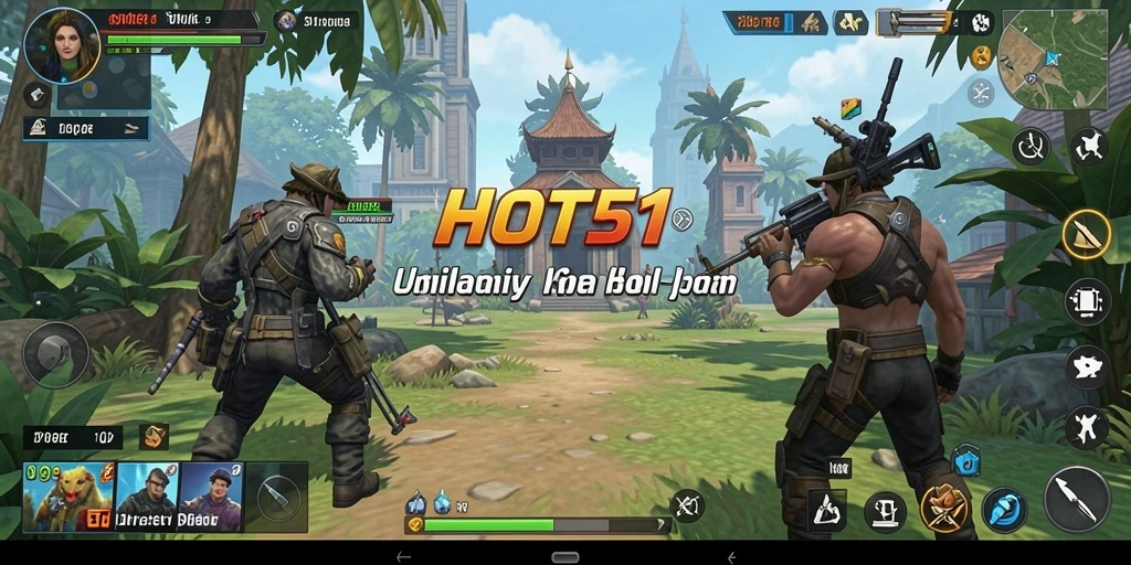 Tampilan aplikasi HOT51 yang intuitif dan fungsional.