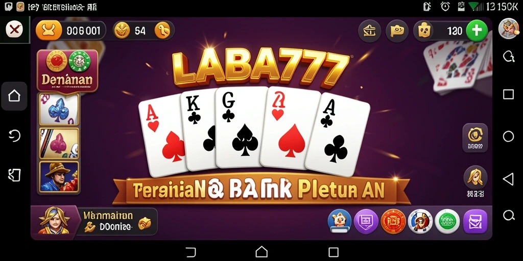 Tampilan gameplay Domino yang seru dan interaktif di LABA777.