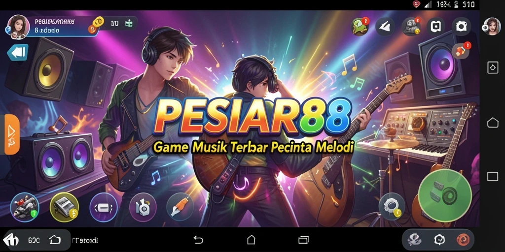 Tampilan gameplay <strong>PESIAR88</strong> yang penuh warna dan menarik.