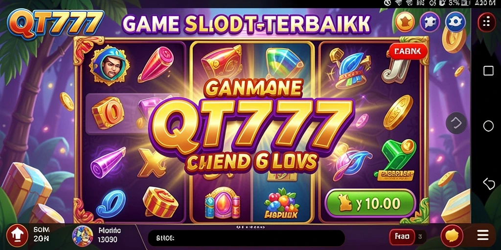 Screenshot dari gameplay slot QT777 yang mengasyikkan.